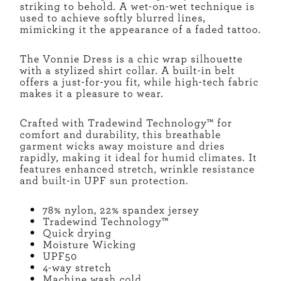 TORI RICHARDS A Swell Time Vonnie dress in blue & white XL worn 1x - Picture 3 of 12